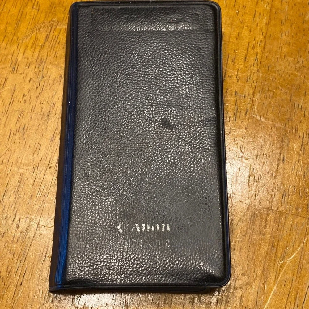 Canon Palmtronic 8Ms Calculator Silver Good Vintage VFD Japan LD-8Ms